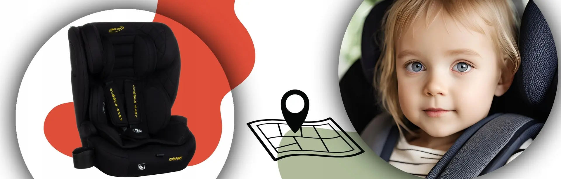 Scaun auto Summer Baby Comfort (Black)