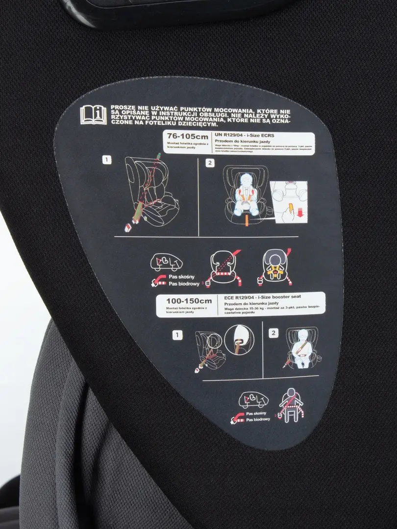 Scaun auto Summer Baby Comfort (Black/Grey)