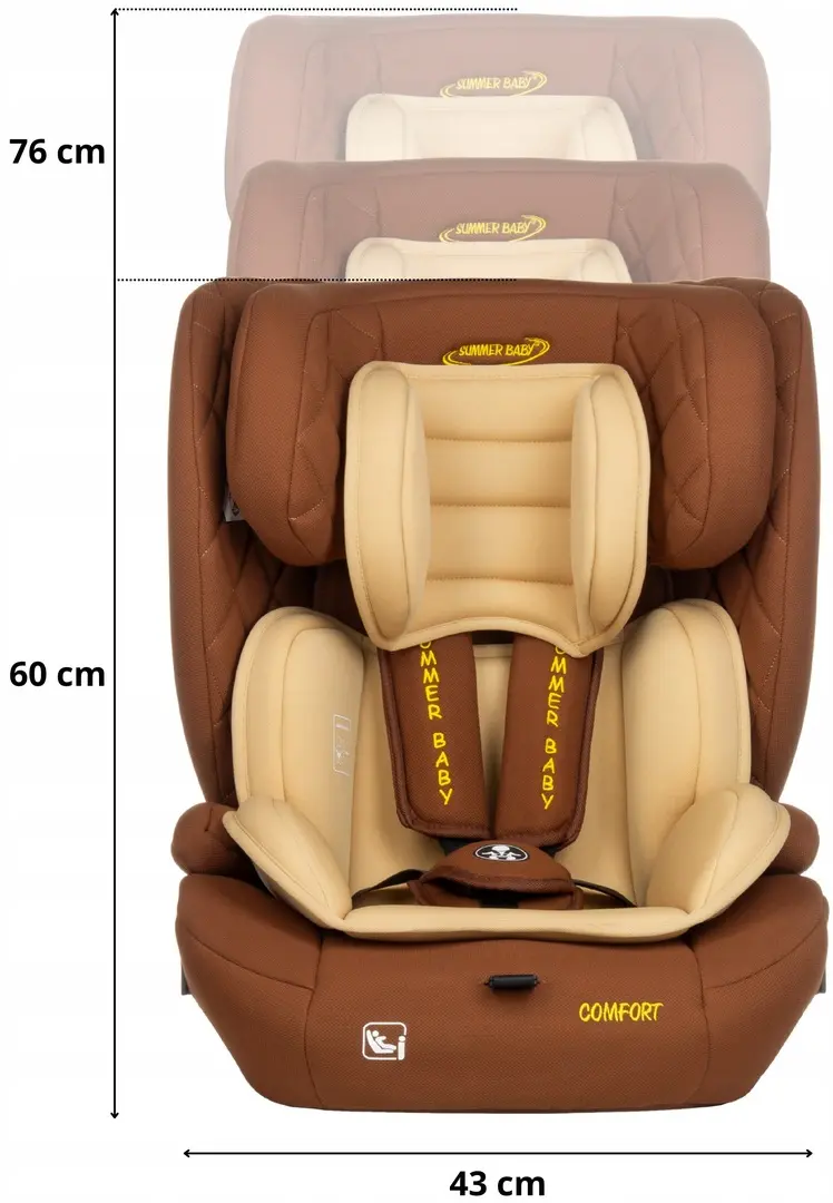 Scaun auto Summer Baby Comfort (Brown/Beige)