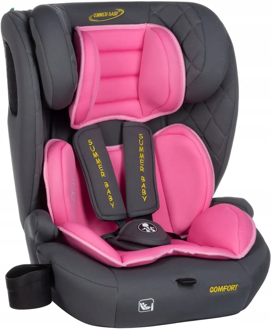 Scaun auto Summer Baby Comfort (Grey/Pink)