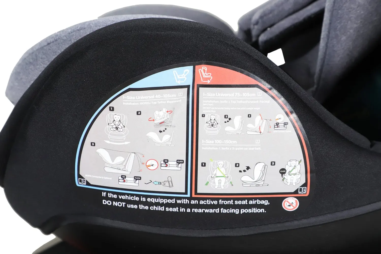 Scaun auto Summer Baby Faro (Grey/Black) - 12