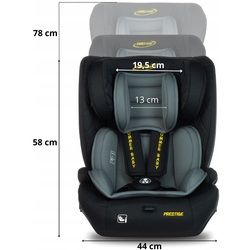 Scaun auto Summer Baby Prestige (Grey/Black) Thumb