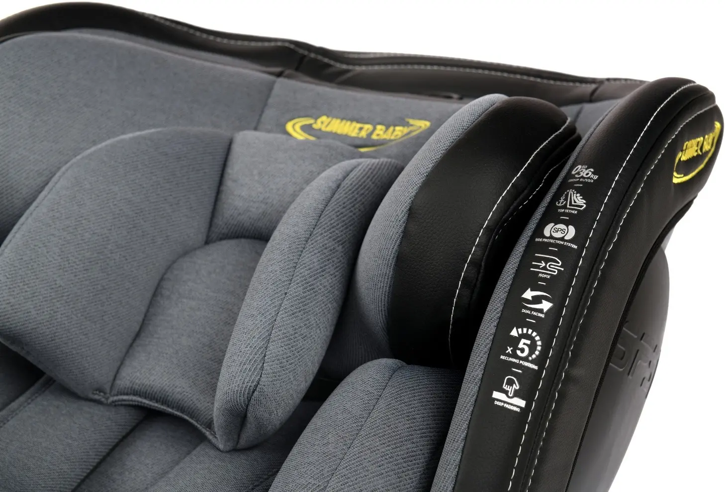 Scaun auto Summer Baby Vigo (Grey/Black)