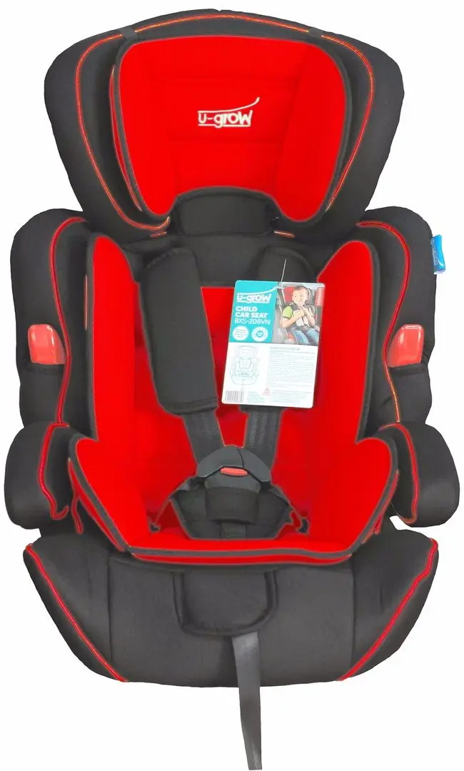 Scaun auto U-Grow BXS-208GR (Black/Red)