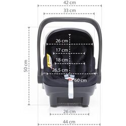 Scaun auto Zopa X1 Plus i-Size (Bordo Red) Thumb