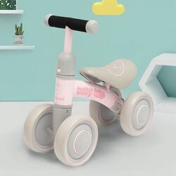 Bicicleta fara pedale Baby Mix Fruit 51007 (Pink/Grey) Thumb