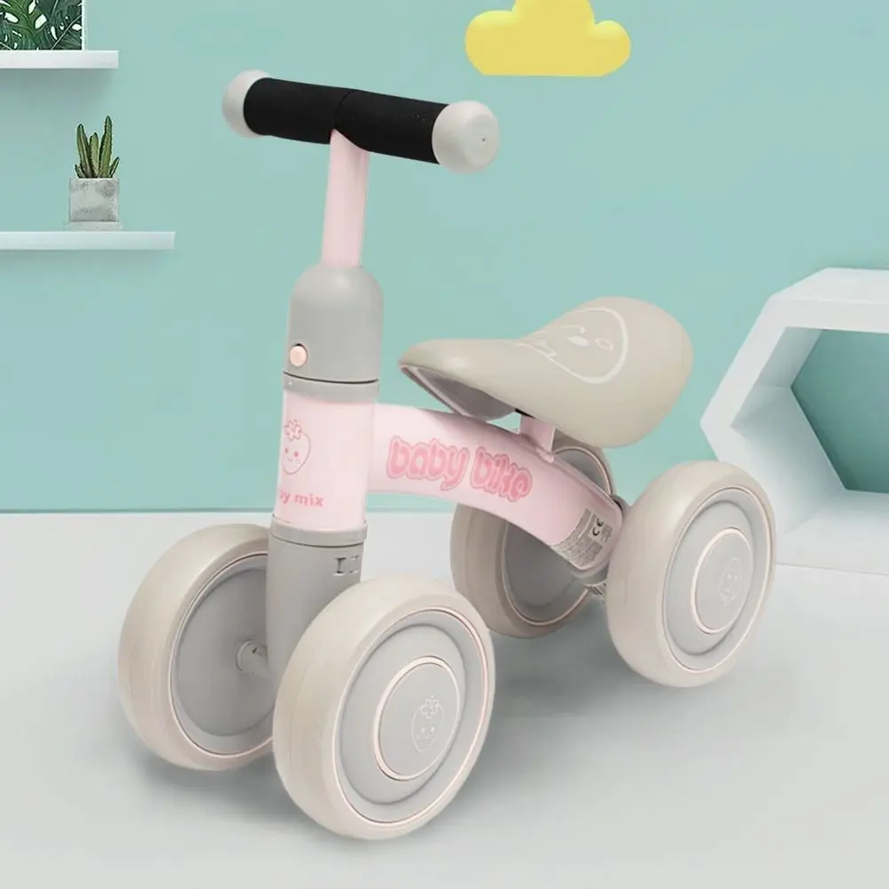 Bicicleta fara pedale Baby Mix Fruit 51007 (Pink/Grey) - 3