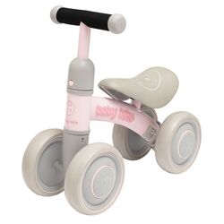 Bicicleta fara pedale Baby Mix Fruit 51007 (Pink/Grey)