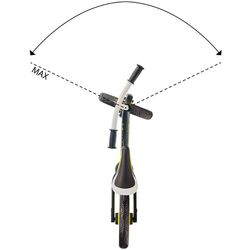 Bicicleta fara pedale Baby Tiger Flow (Black) Thumb