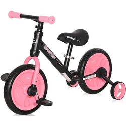 Bicicleta fara pedale 2in1 Bertoni (Lorelli) Energy (Black/Pink)