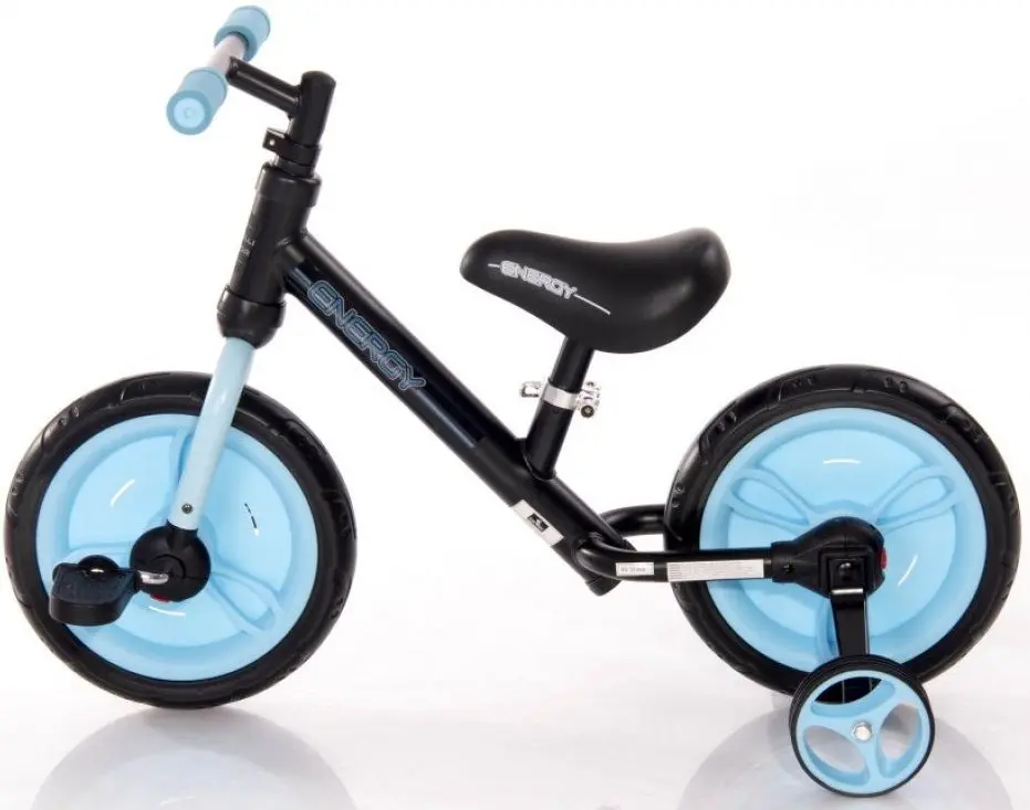 Bicicleta fara pedale 2in1 Bertoni (Lorelli) Energy (Blue/Black) - 2