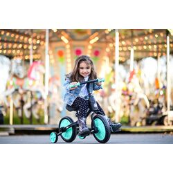 Bicicleta fara pedale 2in1 Bertoni (Lorelli) Runner (Black/Turquoise) Thumb