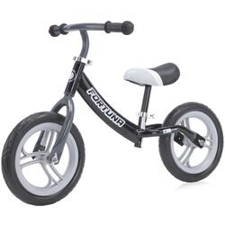 Bicicleta fara pedale Bertoni (Lorelli) Fortuna Air (Grey/Black)