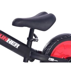 Bicicleta fara pedale Bertoni (Lorelli) Runner 2in1 (Black/Red) Thumb