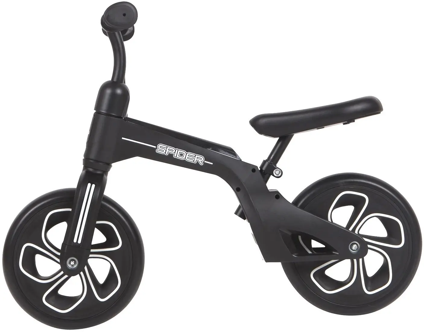 Bicicleta fara pedale Bertoni (Lorelli) Spider (Black) - 2