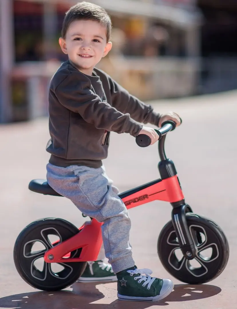 Bicicleta fara pedale Bertoni (Lorelli) Spider (Red) - 3