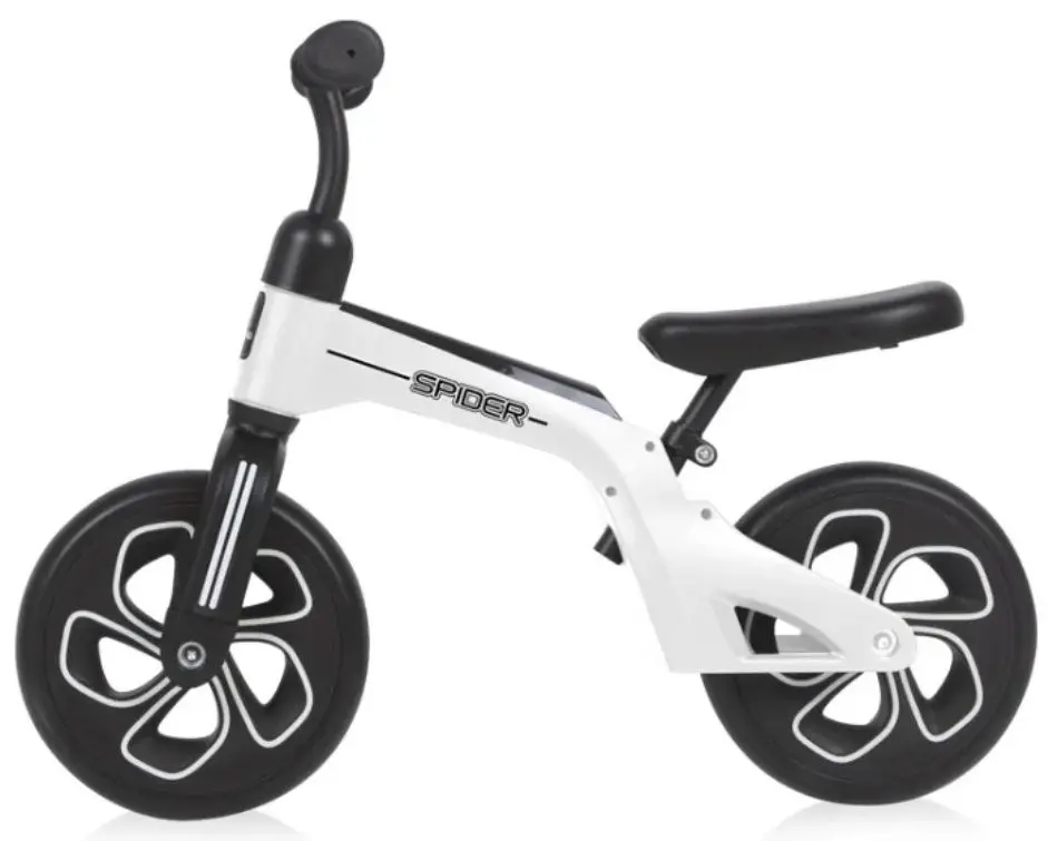 Bicicleta fara pedale Bertoni (Lorelli) Spider (White) - 2