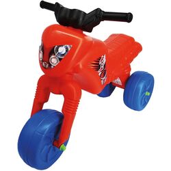 Bicicletă fără pedale Burak Toys Big Cross (Red/Blue)
