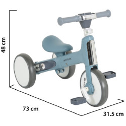 Bicicleta fara pedale Byox Learn to Ride (Blue) Thumb