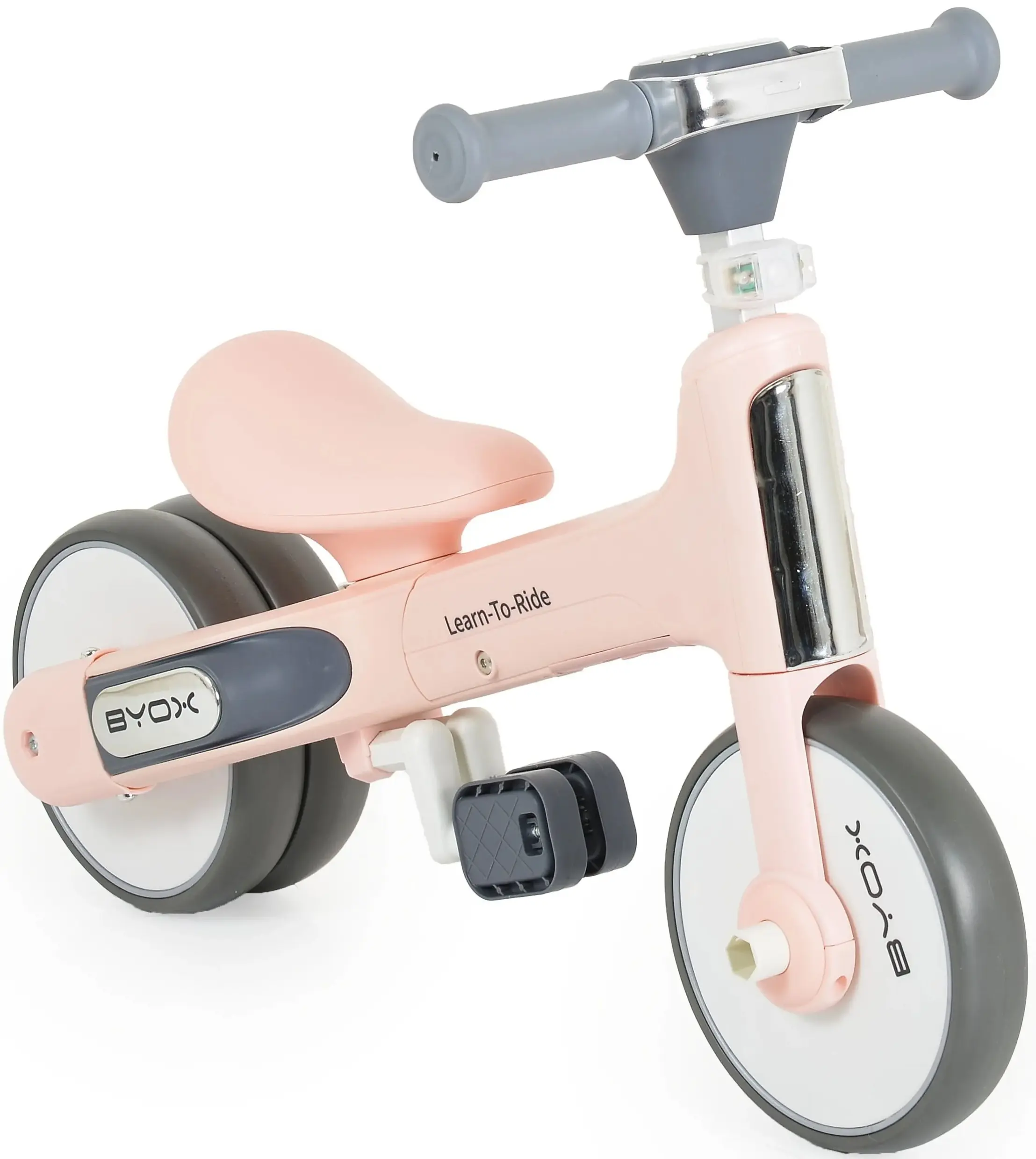Bicicleta fara pedale Byox Learn to Ride (Pink) - 2
