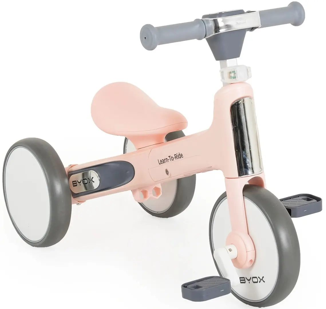 Bicicleta fara pedale Byox Learn to Ride (Pink)