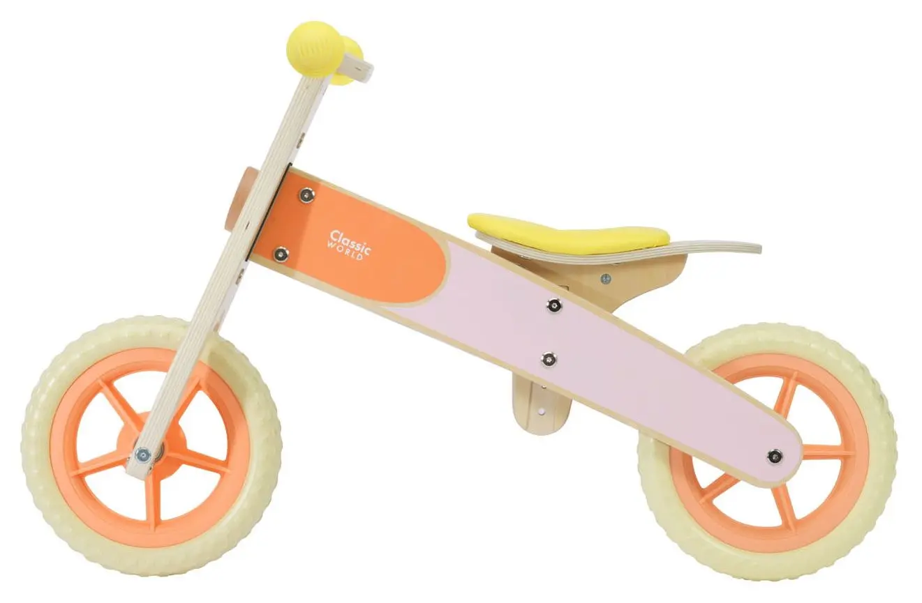 Bicicletă fără pedale Classic World CW60002 (White/Pink) - 2