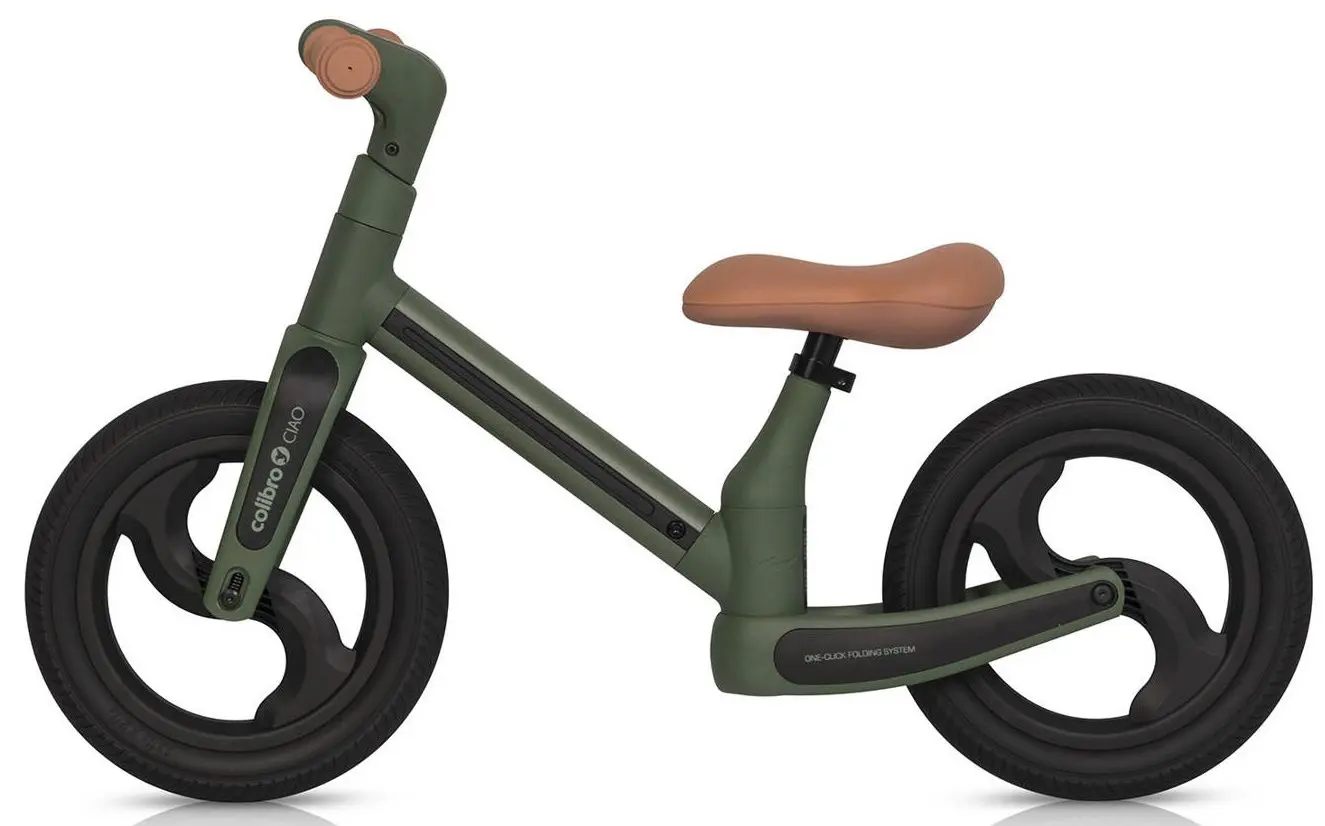 Bicicleta fara pedale Colibro Tremix Ciao (Forest Green) - 2