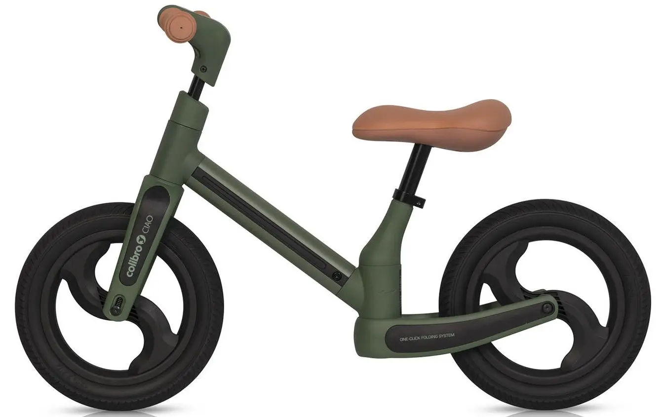 Bicicleta fara pedale Colibro Tremix Ciao (Forest Green) - 3