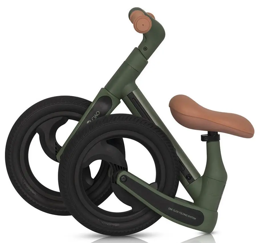 Bicicleta fara pedale Colibro Tremix Ciao (Forest Green) - 4