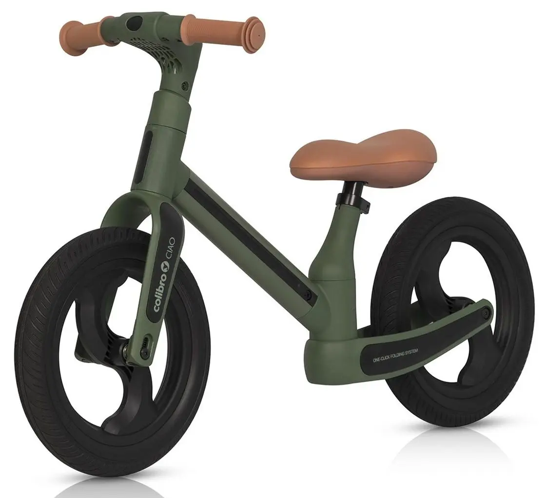Bicicleta fara pedale Colibro Tremix Ciao (Forest Green)