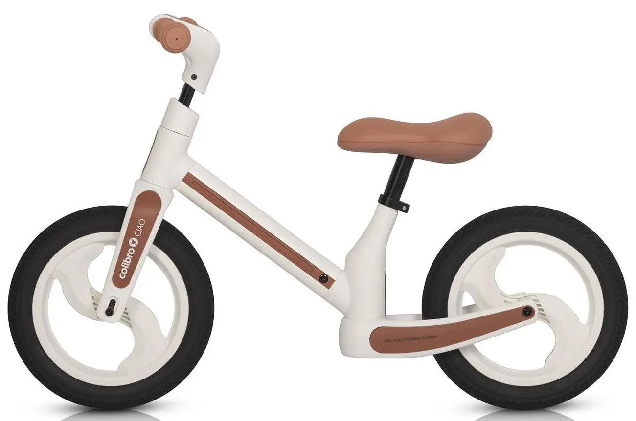 Bicicleta fara pedale Colibro Tremix Ciao (Milky White) - 3