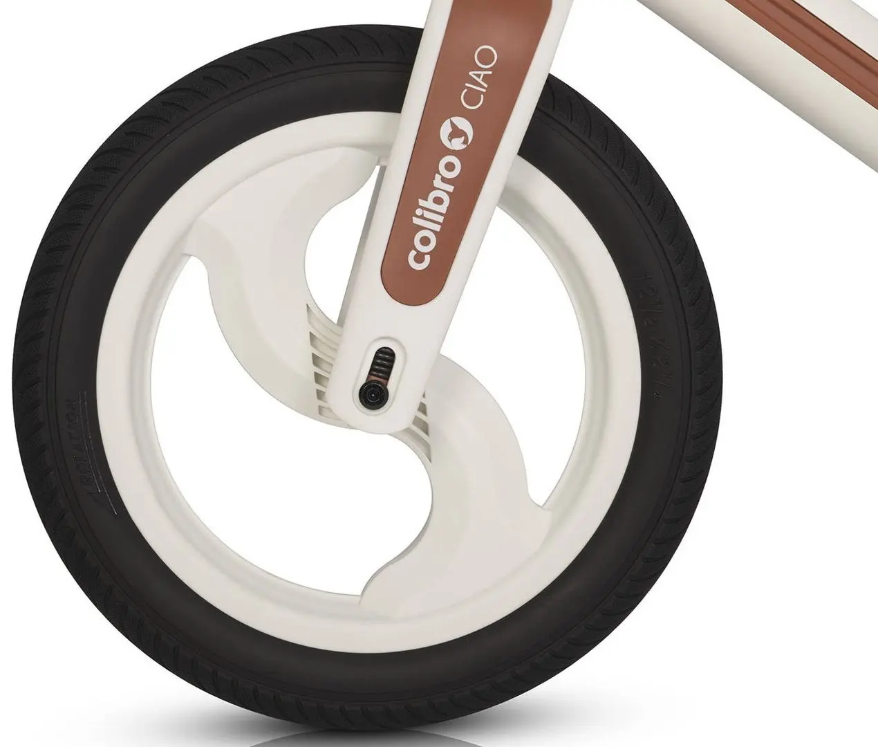 Bicicleta fara pedale Colibro Tremix Ciao (Milky White) - 8