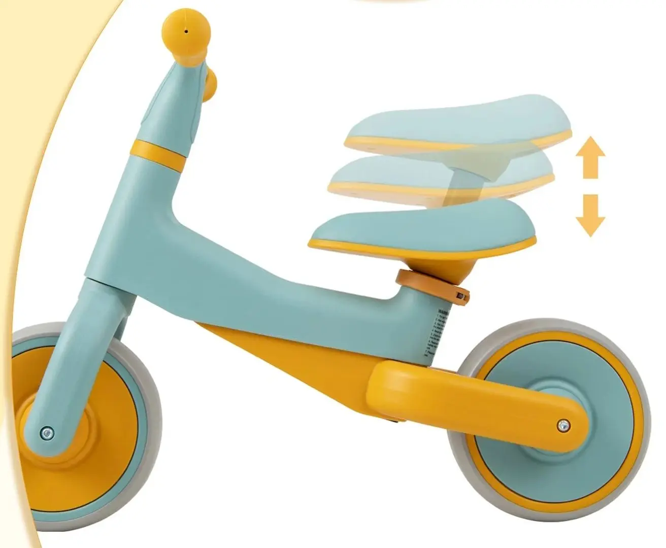 Bicicleta fara pedale Costway BC10193BL (Blue)