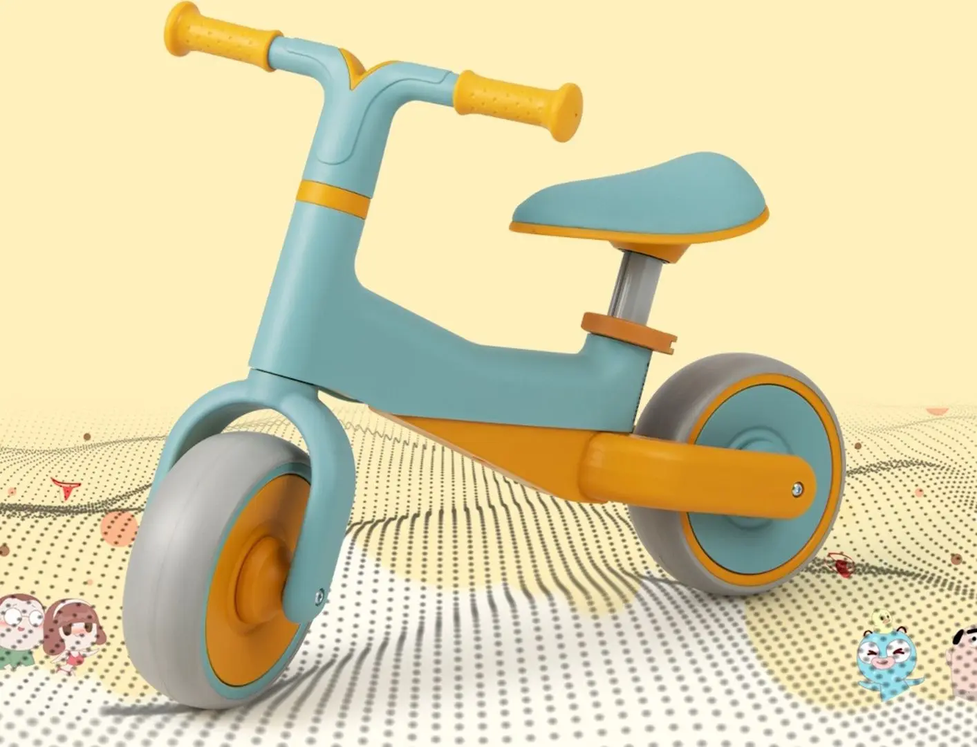 Bicicleta fara pedale Costway BC10193BL (Blue)