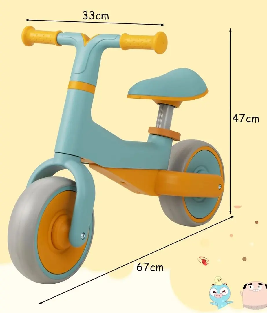 Bicicleta fara pedale Costway BC10193BL (Blue)