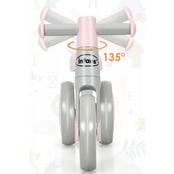 Bicicleta fara pedale Costway TY328025PI (Grey/Pink) Thumb
