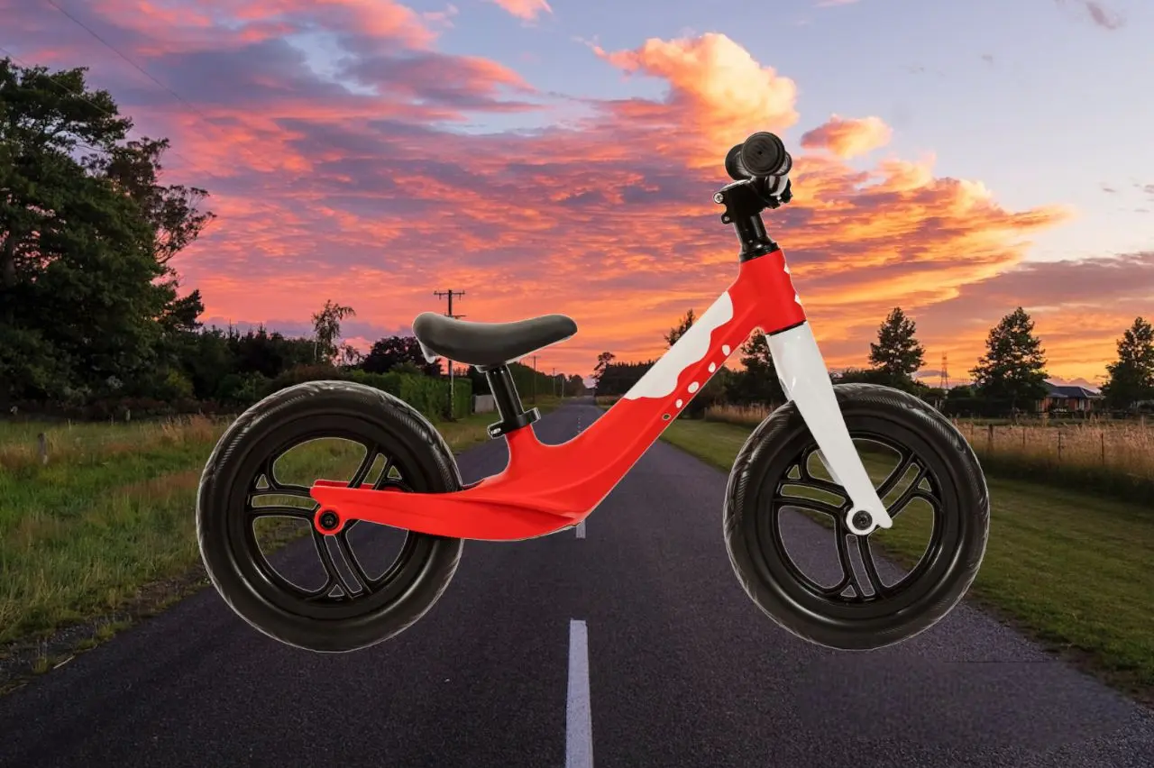 Bicicleta fara pedale Crosser Magnesium Eva (Red) - 3