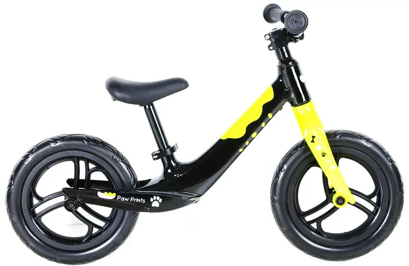 Bicicleta fara pedale Crosser Magnesium Paw Prints 12
