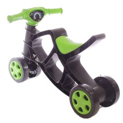 Беговел Doloni Mini-Bike 0136/01 (Black/Green) Thumb