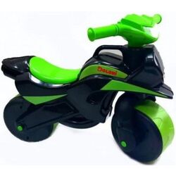 Bicicletă fără pedale Doloni Music (Black/Green) Thumb