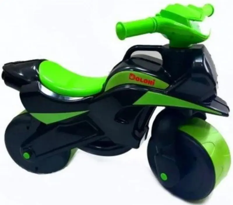 Bicicletă fără pedale Doloni Music (Black/Green)