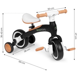 Беговел 3в1 Ecotoys LC-V1359 (Black) Thumb