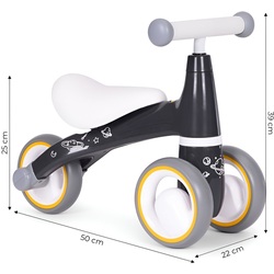 Bicicleta fara pedale Ecotoys Cosmic LB1603 (Black) Thumb