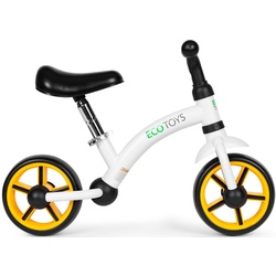 Bicicleta fara pedale Ecotoys LC-V1252 (Black/White) Thumb