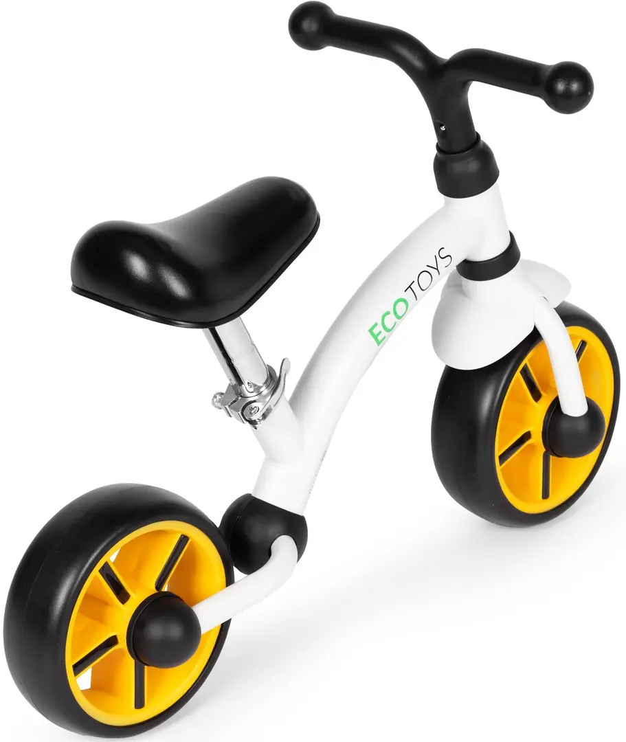 Bicicleta fara pedale Ecotoys LC-V1252 (Black/White)