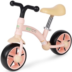 Bicicleta fara pedale Ecotoys LC-V1252 (Cream/Pink)