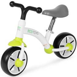 Bicicleta fara pedale Ecotoys LC-V1252 (Green/White)