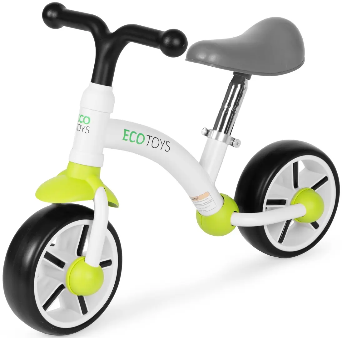 Bicicleta fara pedale Ecotoys LC-V1252 (Green/White)