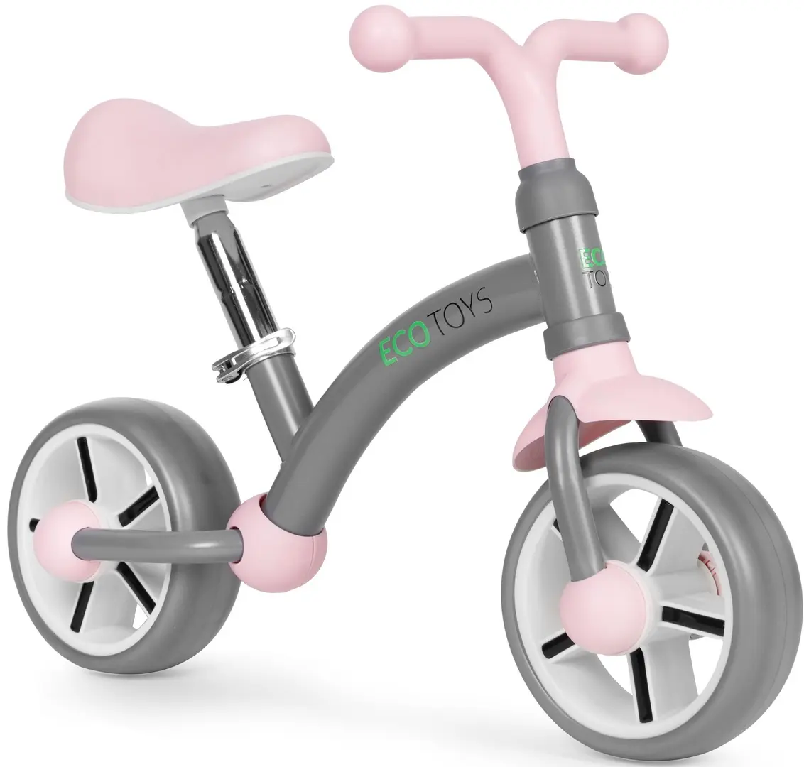 Bicicleta fara pedale Ecotoys LC-V1252 (Grey/Pink)