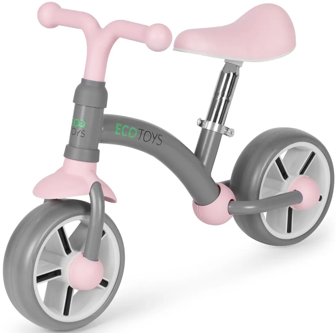 Bicicleta fara pedale Ecotoys LC-V1252 (Grey/Pink)